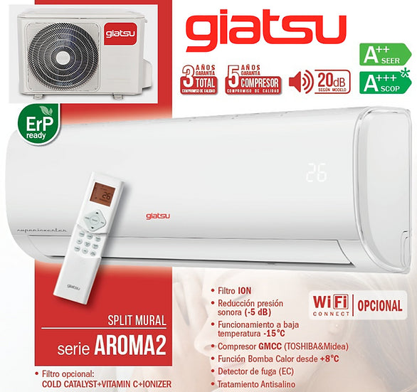 GIATSU 9000 BTU AIR CONDITIONING WITH WIFI