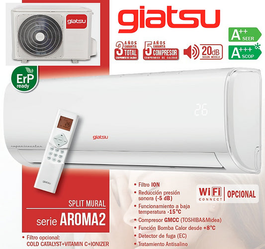 GIATSU 12000 BTU AIR CONDITIONING WITH WIFI