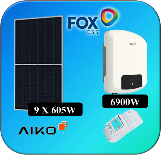 KIT 9 X 605W AIKO FOX ESS F4600-G2